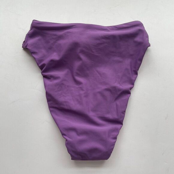 J.Crew Bikini Bottom Tie High Rise Women's XXS Knotted Front Viola Swimwear NWT - Picture 4 of 10